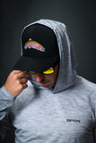 THUNDER STEELHEAD TROUT Heater grey - Aria.Lite Hooded Jersey