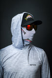 THUNDER STEELHEAD TROUT Heater grey - Aria.Lite Hooded Jersey