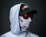 THUNDER STEELHEAD TROUT Heater grey - Aria.Lite Neck Gaiter