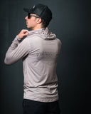 RISING MARBLE Sand - Aria.Lite Hooded Jersey