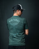 MAYFLY Dark stone green - Aria.Lite T-Shirt