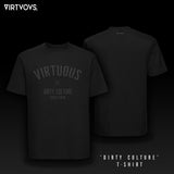 DIRTY CULTURE Black/Grey T-Shirt